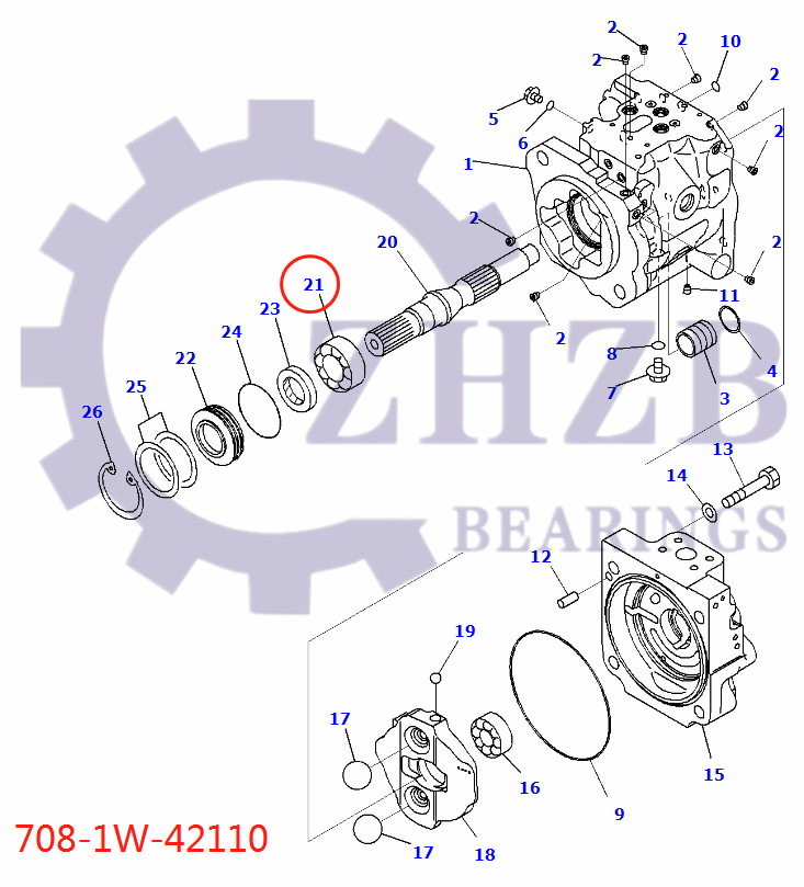 PARTES komatsu