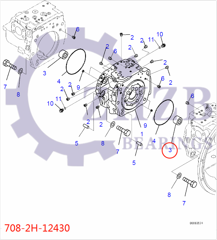 PARTES komatsu