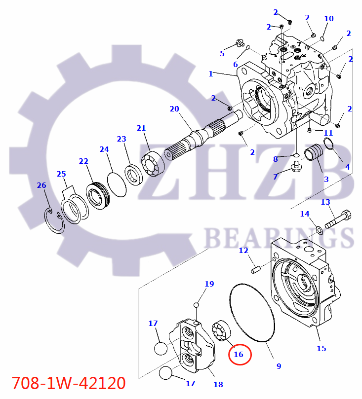 PARTES komatsu