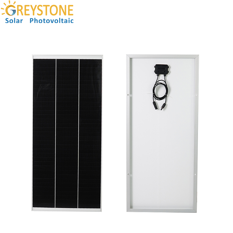 Módulo solar superpuesto con tejas Greystone de 100 W
