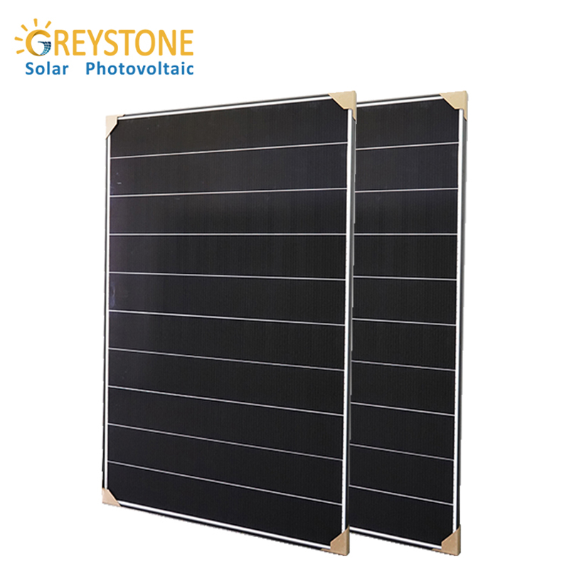 Panel solar de módulo solar con tejas PERC monocristalino completamente negro de 405 W
