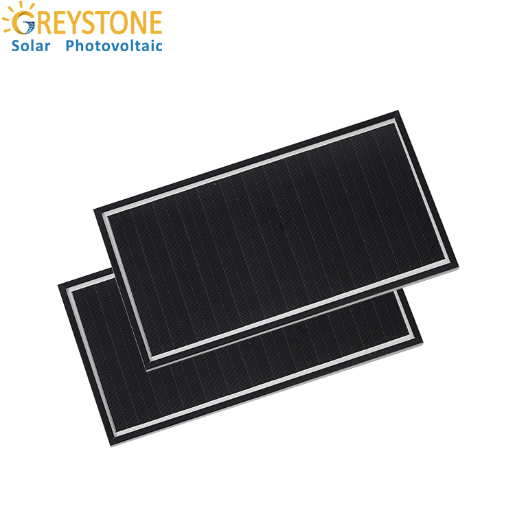 Módulo solar superpuesto con tejas Greystone de 10 W
