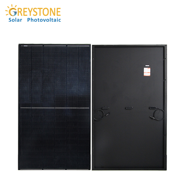 Greystone Todo Negro Módulo Solar Mono Panel Solar
