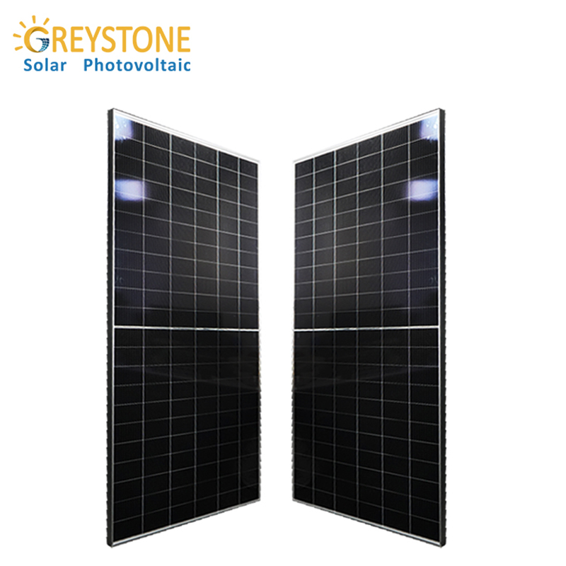 Módulos solares de eficiencia ultra alta de gran potencia de panel solar 655W
