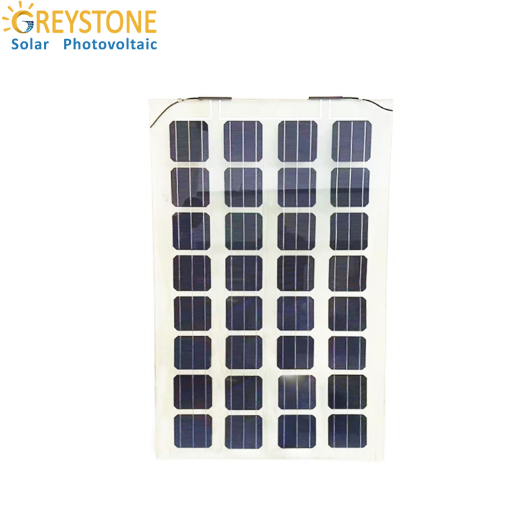 Paneles solares de vidrio doble bifacial Greystone 280W para sala de luz solar
