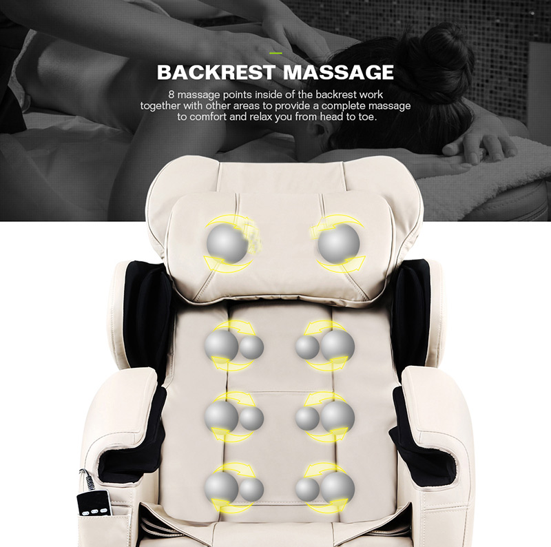 Silla de masaje para amasar bolas de masaje de espalda