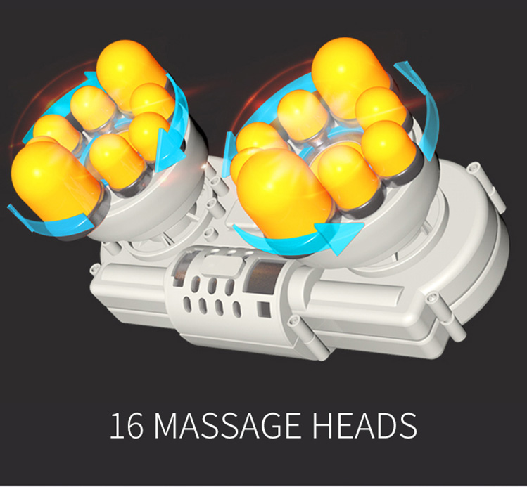 16 cabezales de masaje