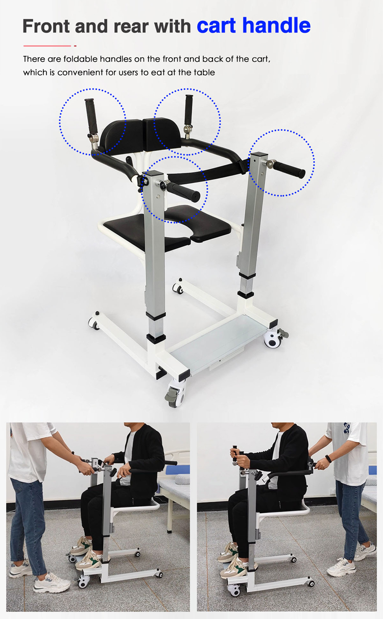 silla elevadora de transferencia para el paciente