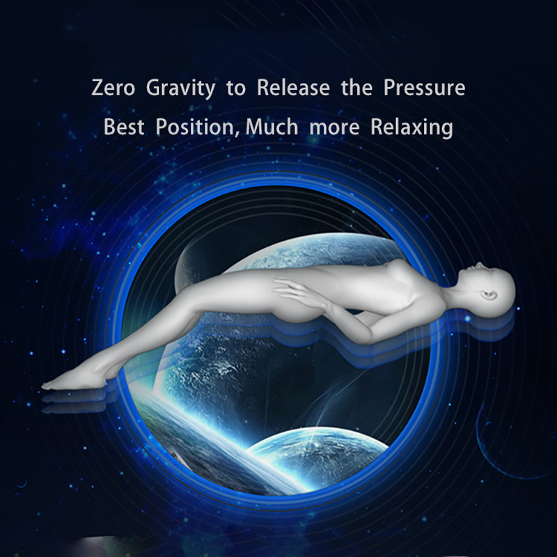 Sillón de masaje de gravedad cero ajustable en posición
