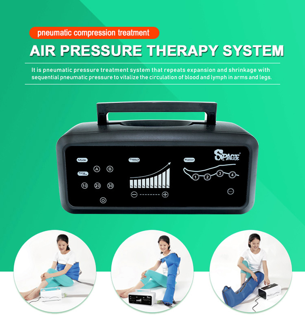 masajeador de piernas con terapia de compresión de aire