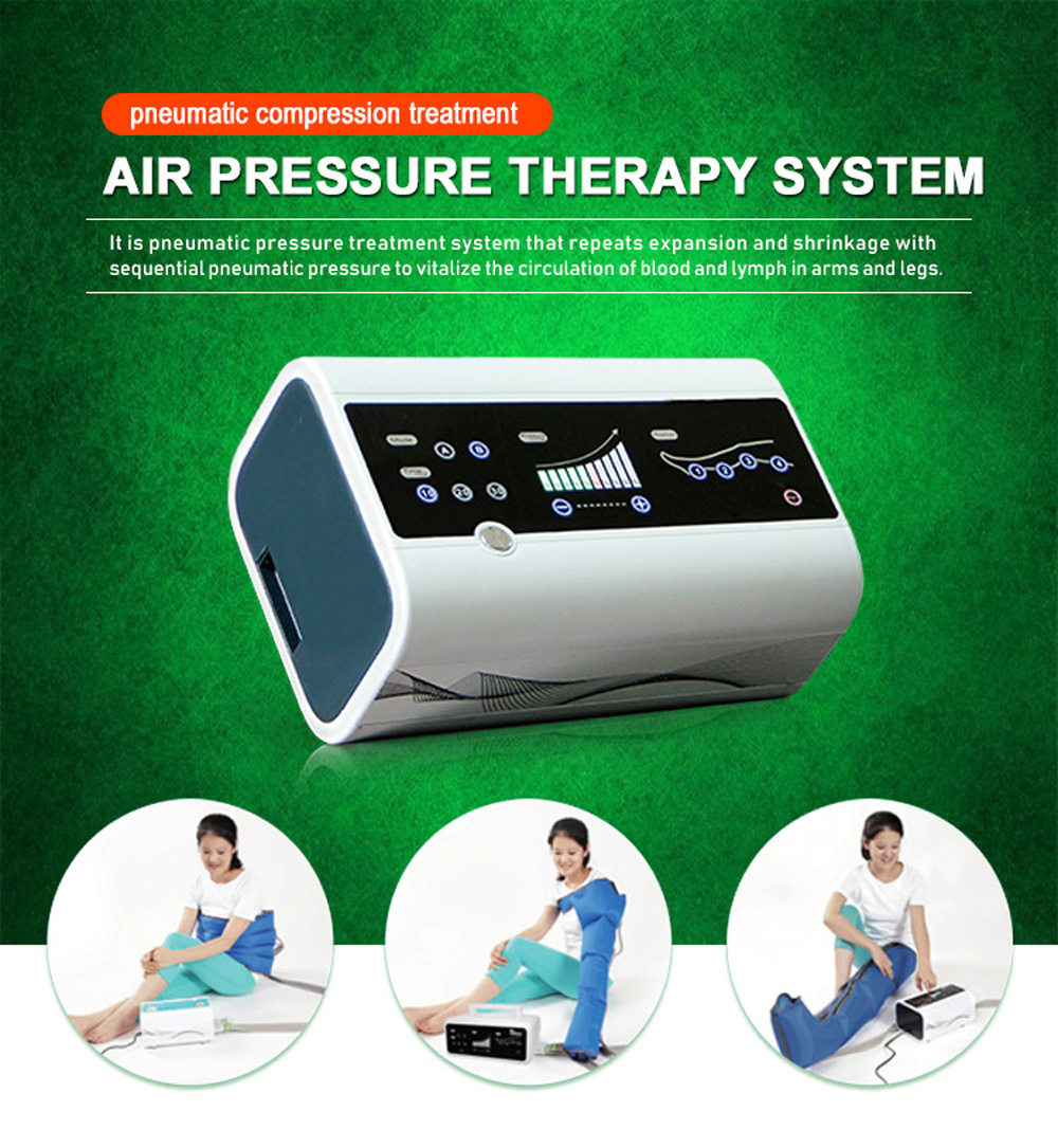 terapia de piernas con compresión de aire