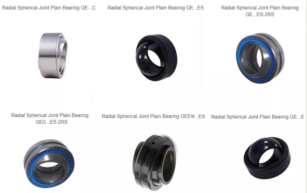 Cojinete liso esférico radial