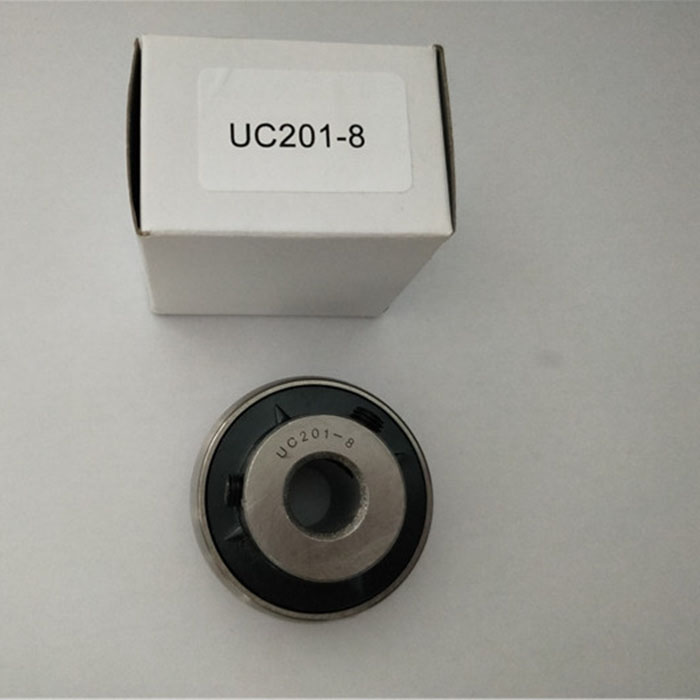 UC201-8 Cojinetes de inserción con orificio de 1/2"
