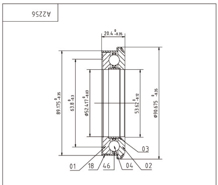 Cojinete A2256